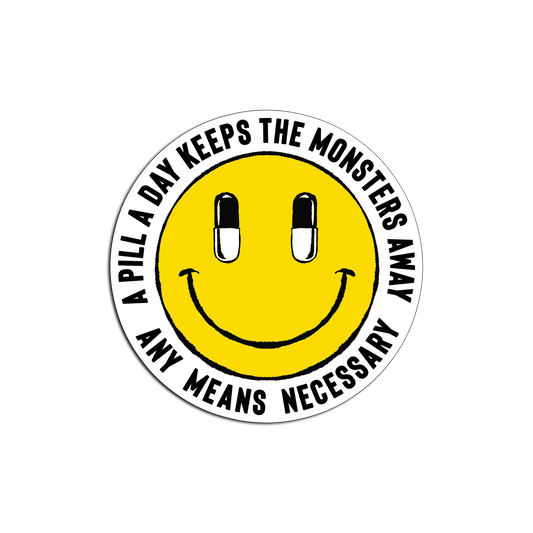 Happy Pills Sticker