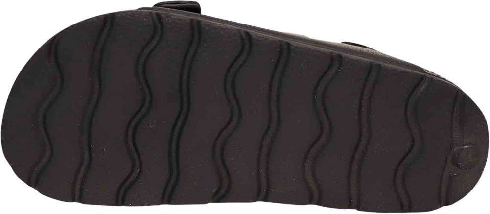 Norty 2-Strap Slide Sandal for Kids - Black Strap