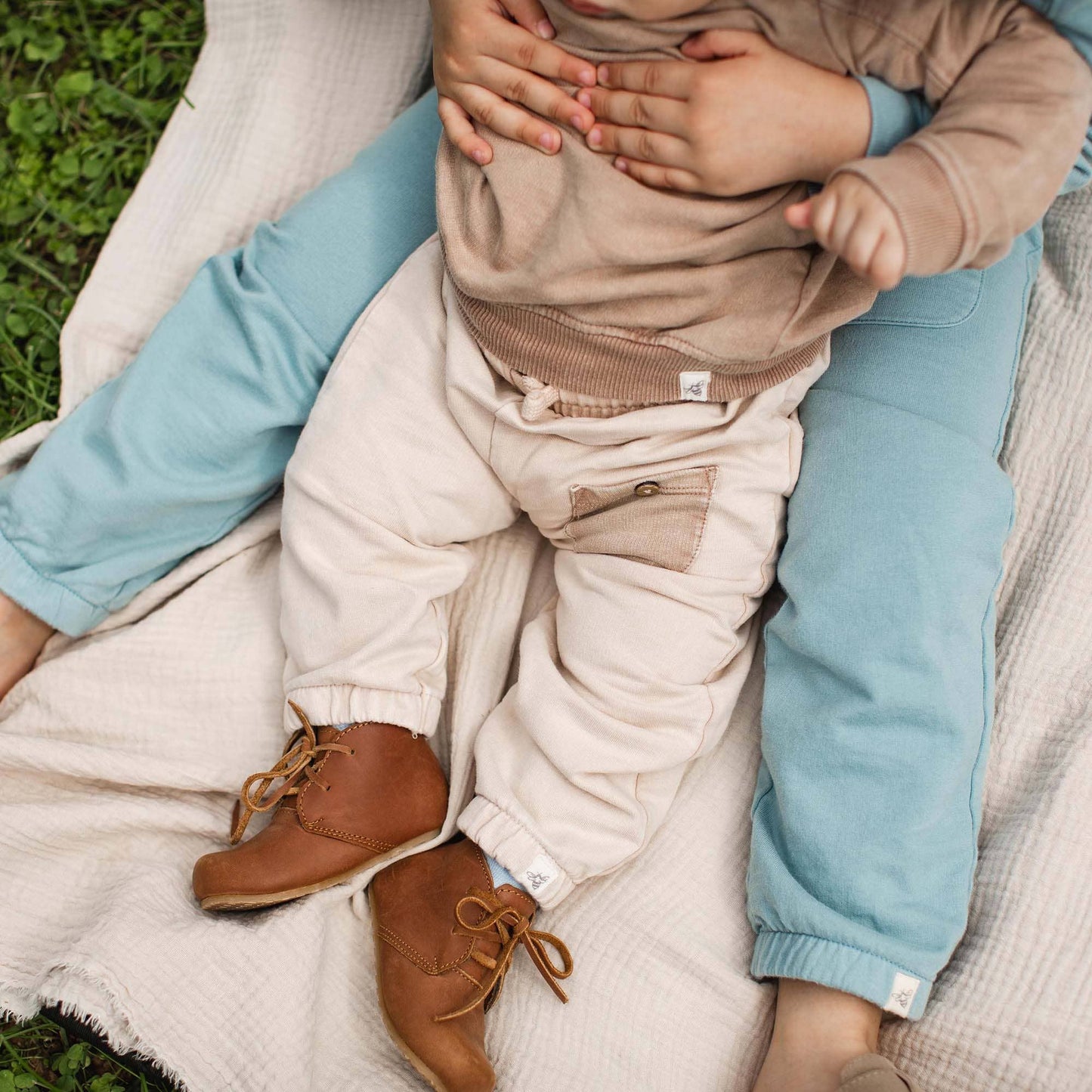 Acid Wash Toddler Sweatshirt Set: