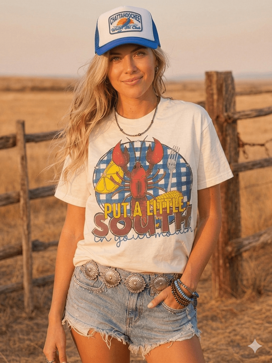 Put A Little South In Your Mouth Graphic Tee